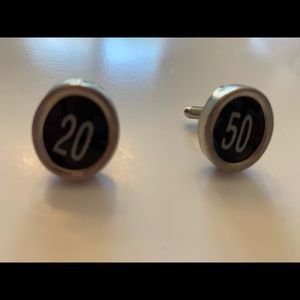 Genuine Antique Cash Register Keys Cuff links 2050